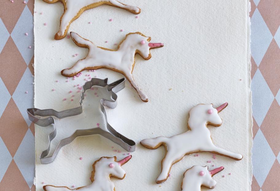 Pfefferkuchen-Einhörner