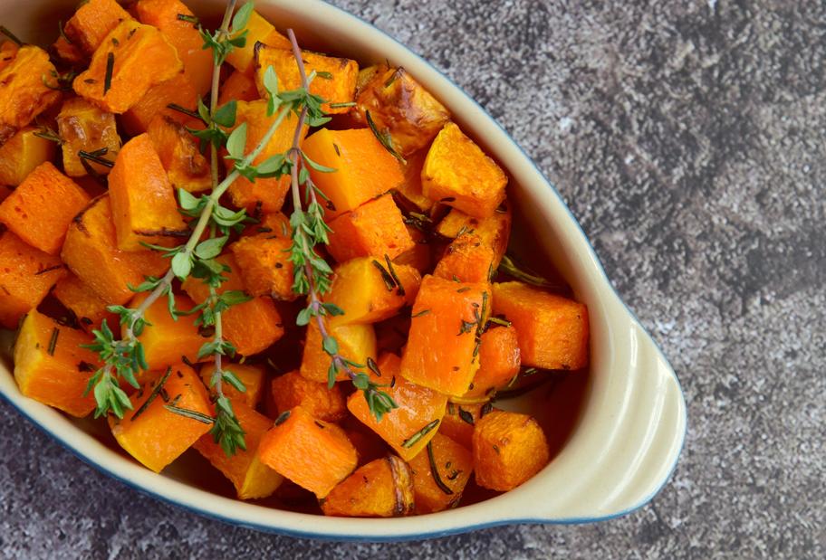 Einfaches Kürbisgemüse