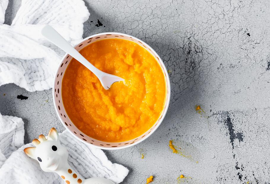 Erster Karottenbrei für dein Baby