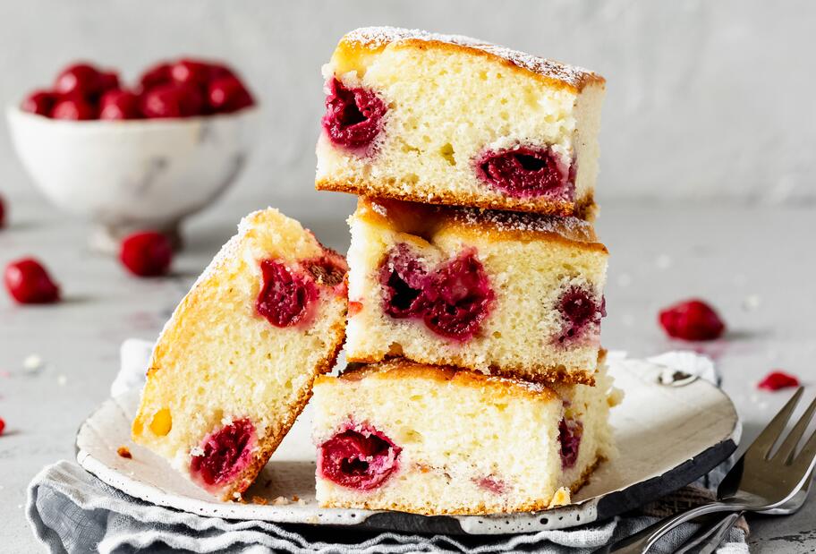 Kirschkuchen vom Blech