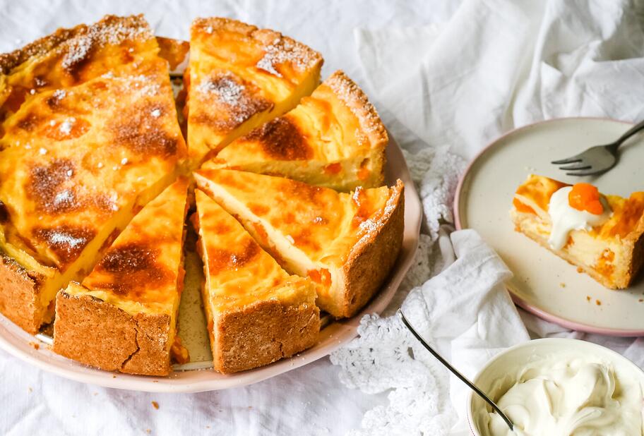 Fruchtig-cremiger Mandarinen-Schmand-Kuchen