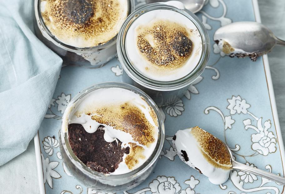 Schoko-Marshmallow-Cups