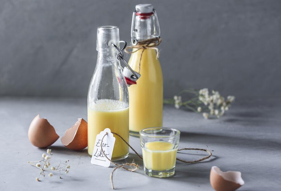 Eierlikör mit ganzen Eiern