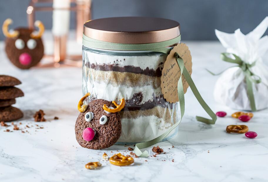 Rudolph-Cookie-Backmischung