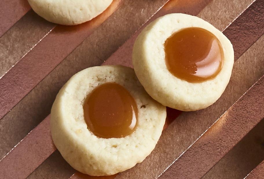 Einfache Karamellkrapfen mit Dulce de Leche