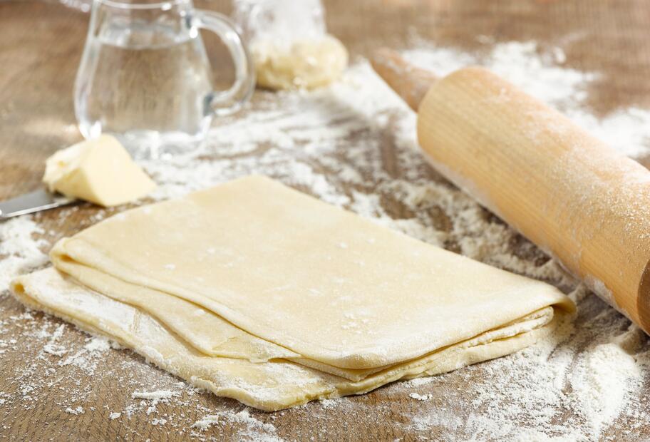 Grundrezept für Blätterteig