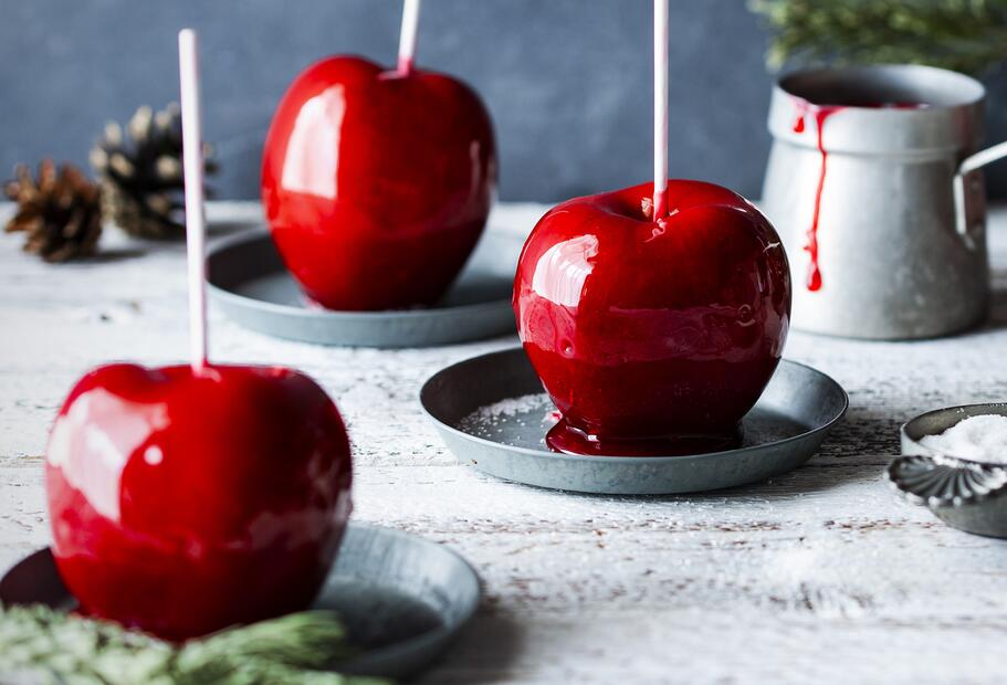 Süße Liebesäpfel einfach selber machen