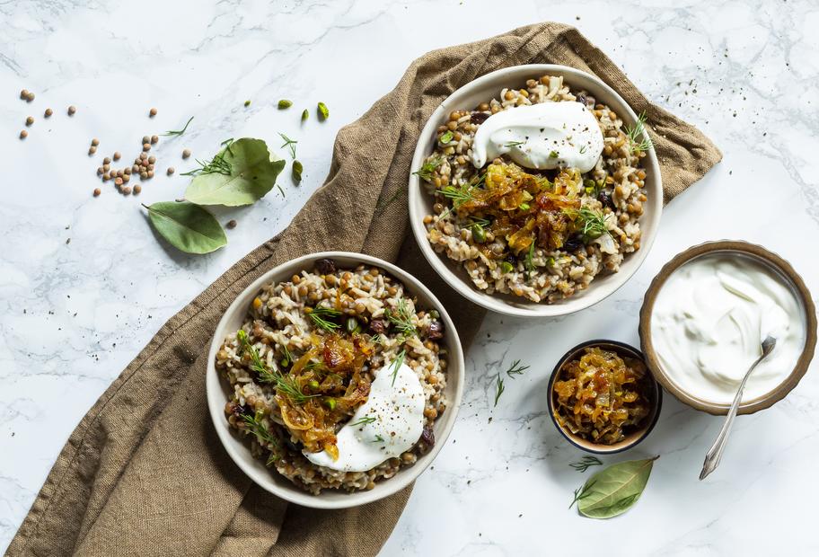 Arabische Linsen mit Reis für den Thermomix®