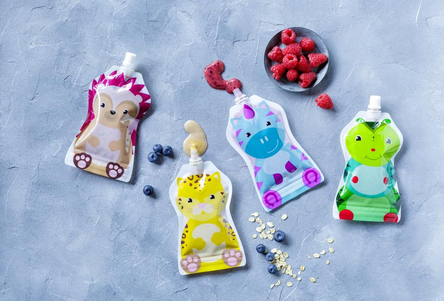Selbst gemachte Quetschies