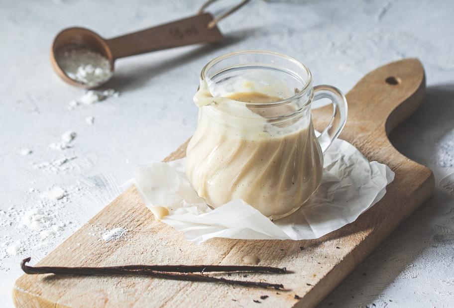 Vegane Vanillesoße einfach selber machen