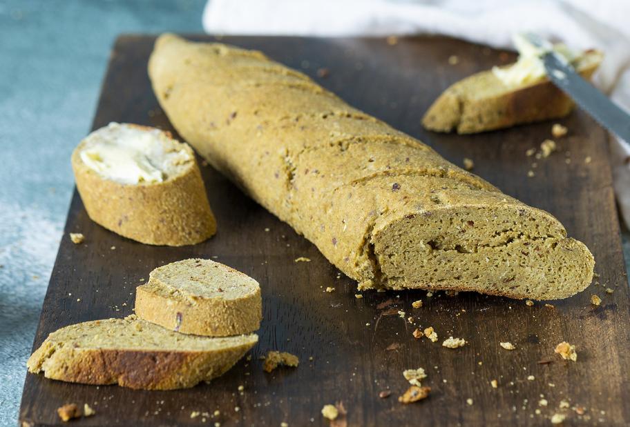 Low-Carb-Baguette mit Quark