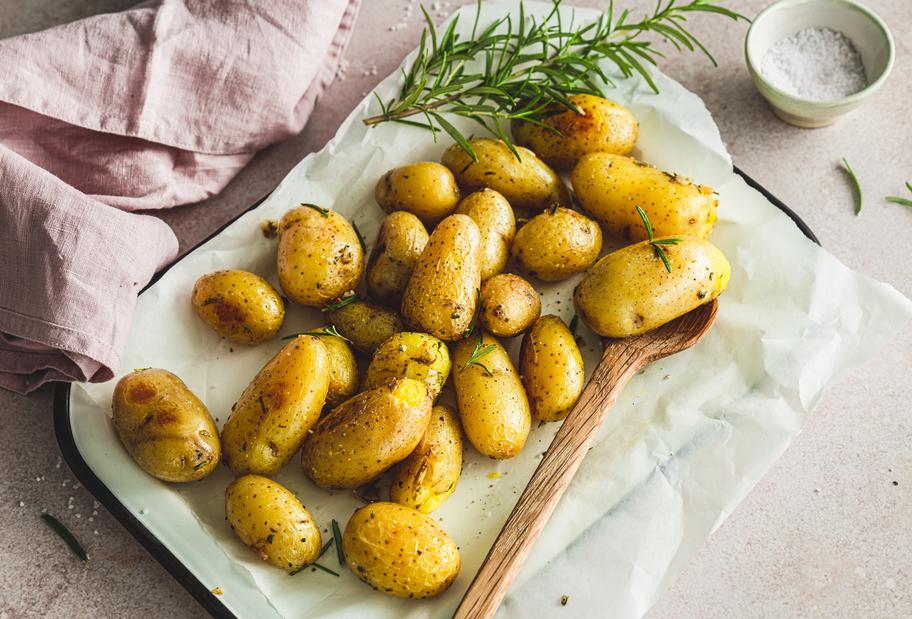„Shake & Bake“-Rosmarin-Kartoffeln