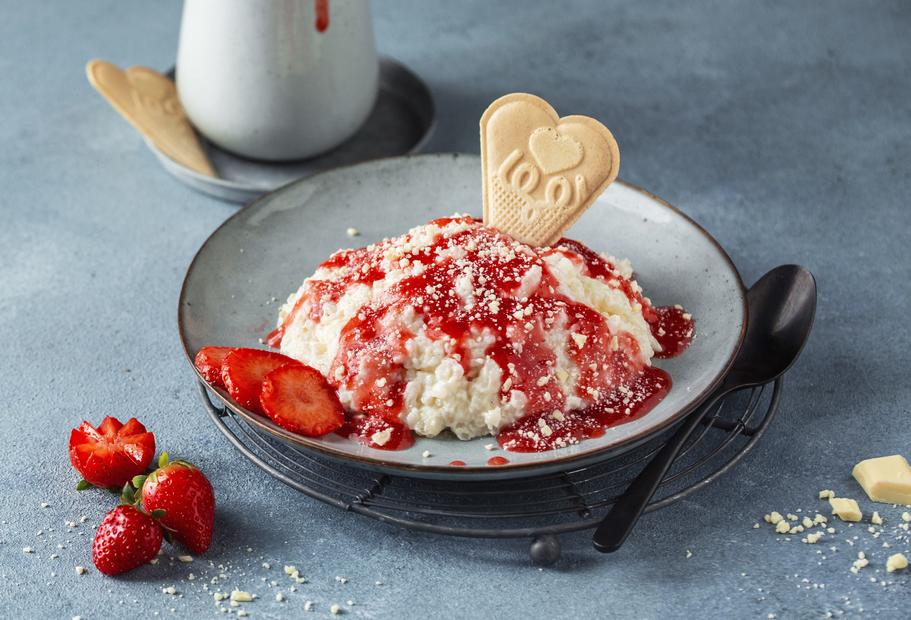 Cremiges Spaghetti-Eis-Risotto