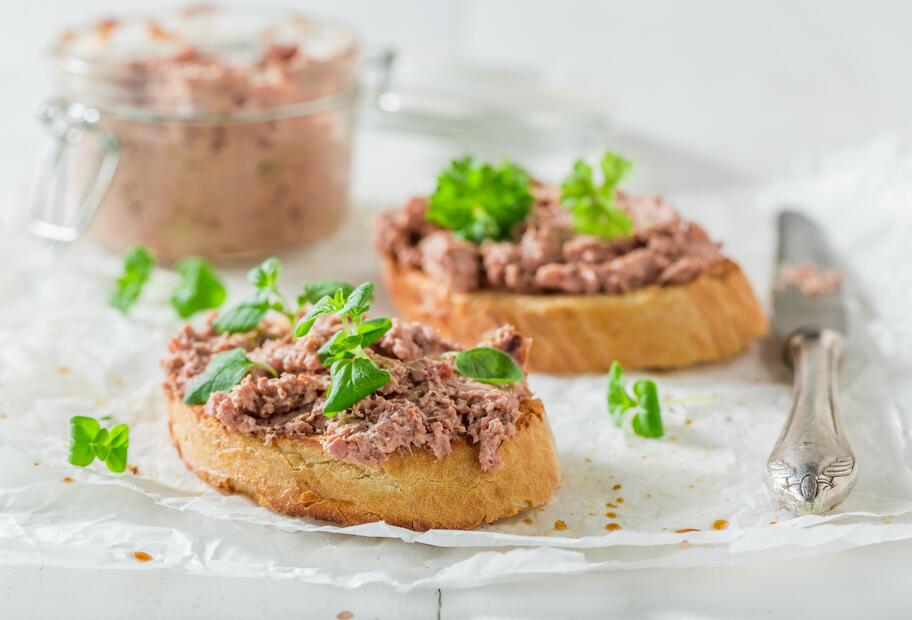 Vegane Leberwurst in 5 Minuten