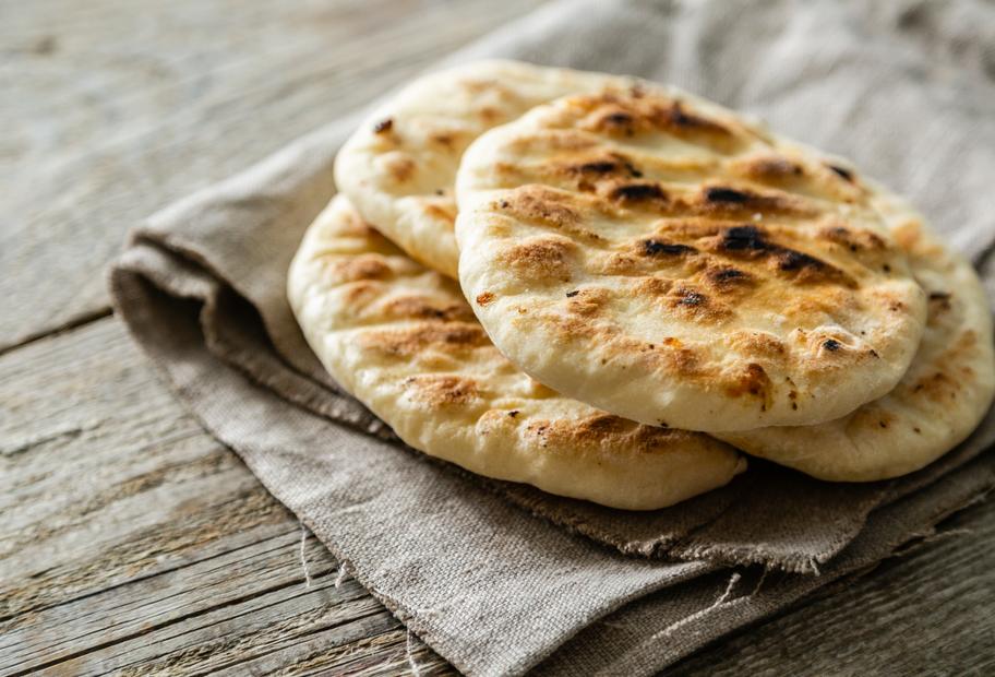 Luftiges Pfannenbrot aus 5 Zutaten