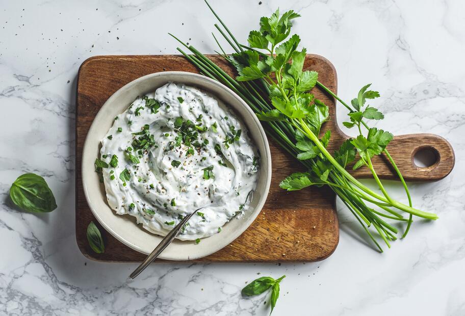 Leichter Kräuterquark