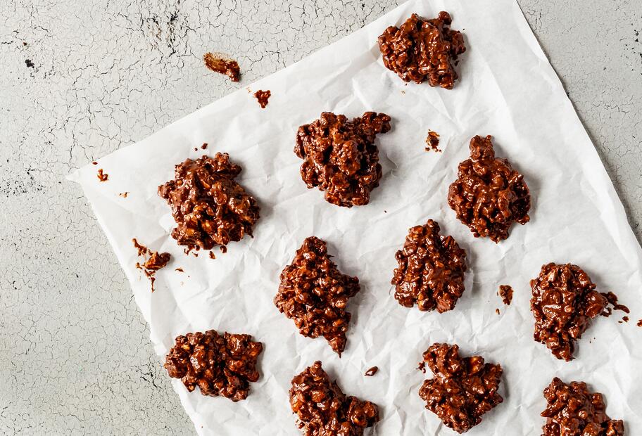 Crunchy Low-Carb-Schokocrossies aus 5 Zutaten