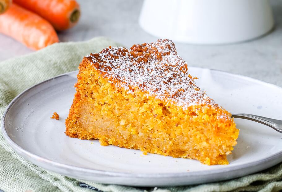 Der saftigste vegane Karottenkuchen