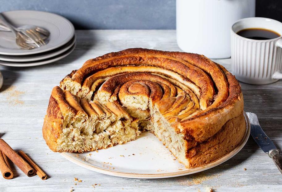 Zimtrolle im XL-Format