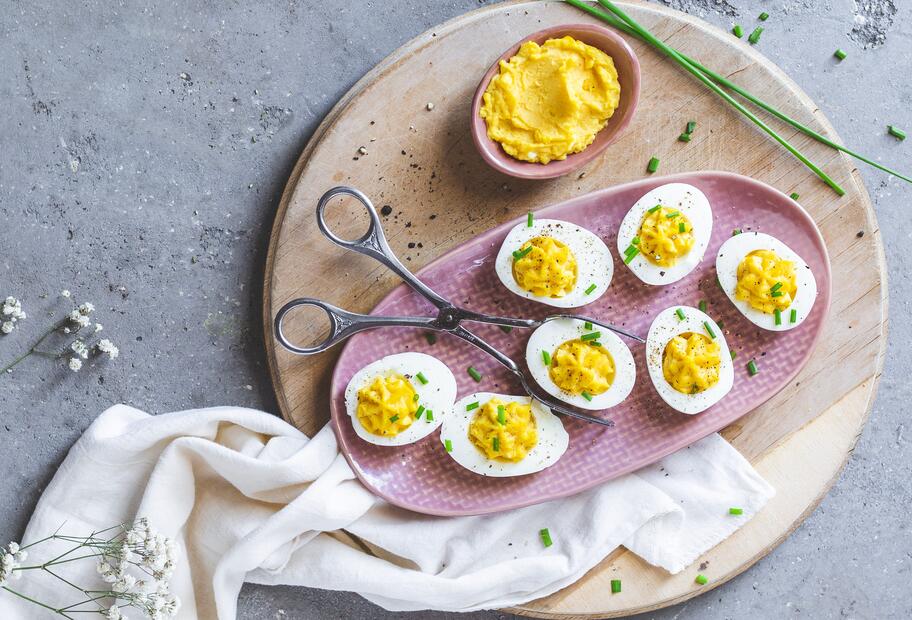Gefüllte Eier