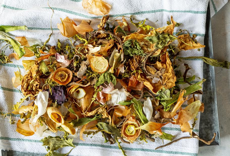 Gemüseschalen-Würzpulver