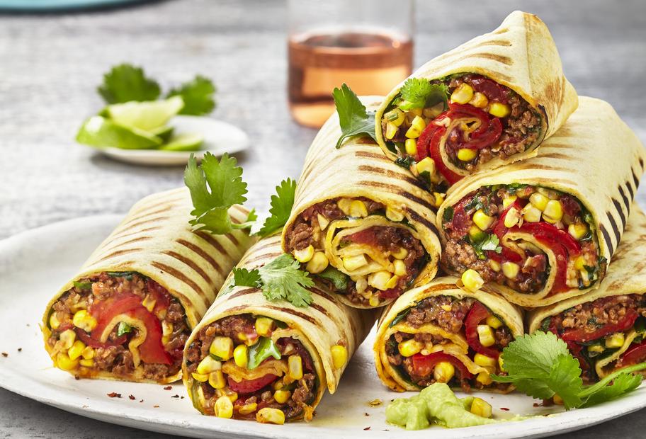 Burritos mit Chili con Carne