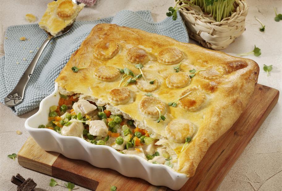Englischer Chicken Pot Pie