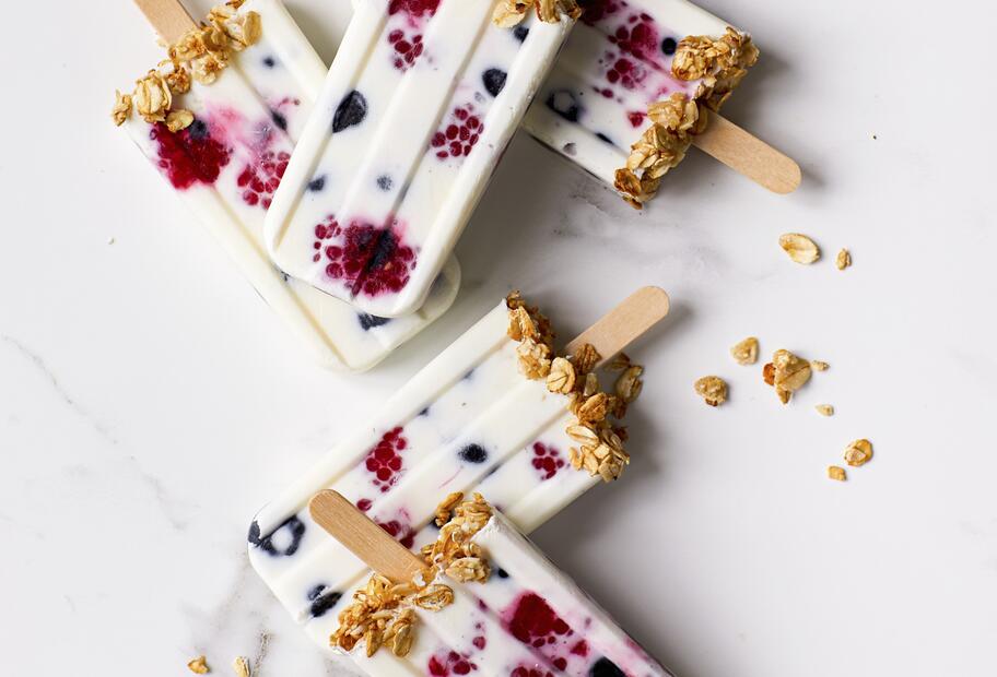 Frühstück am Stiel