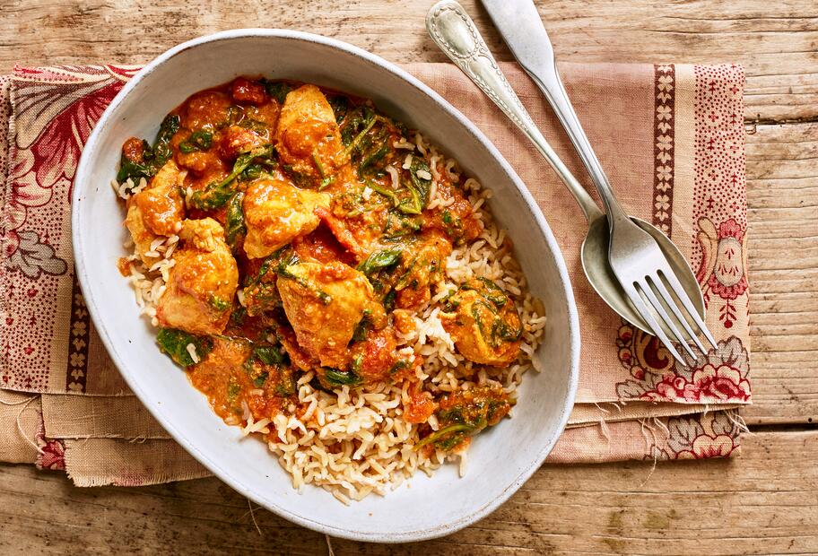 Indisches Chicken Tikka Masala