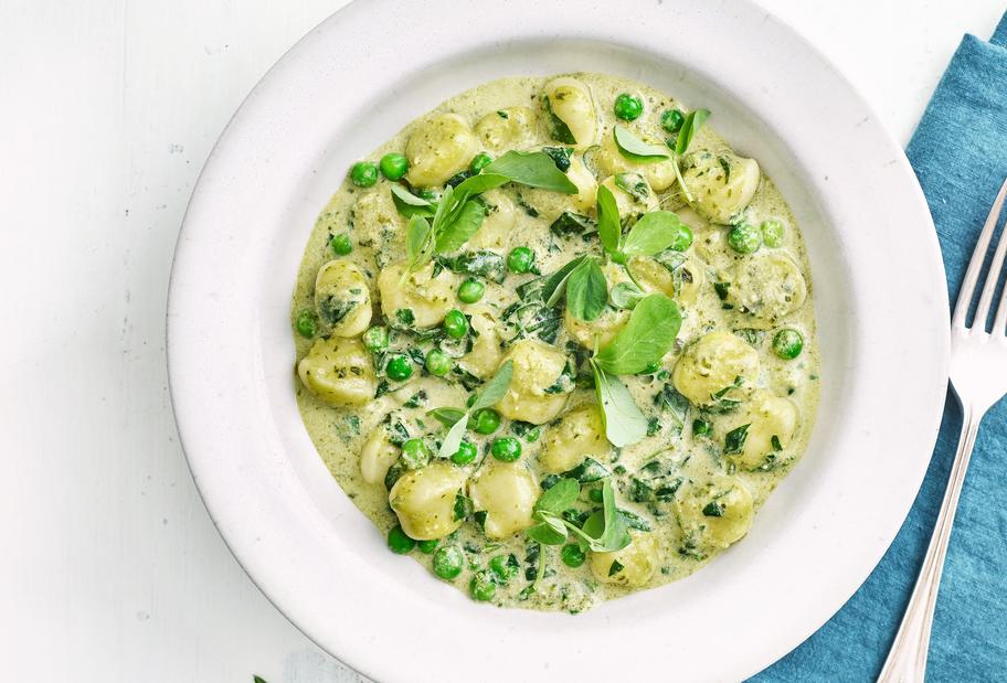 One-Pot-Gnocchi mit Rahmgemüse