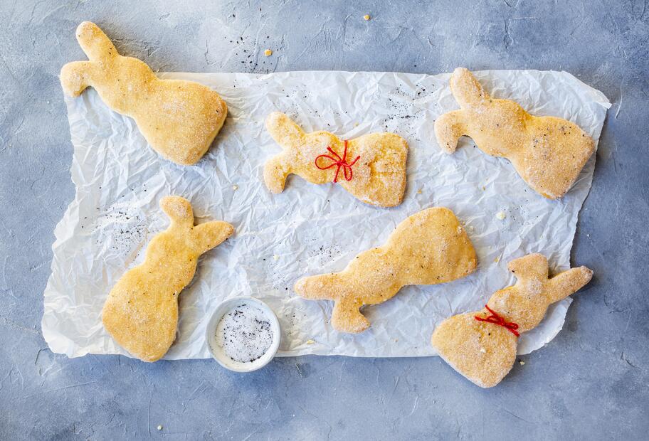 Quarkhasen für das Osterfest