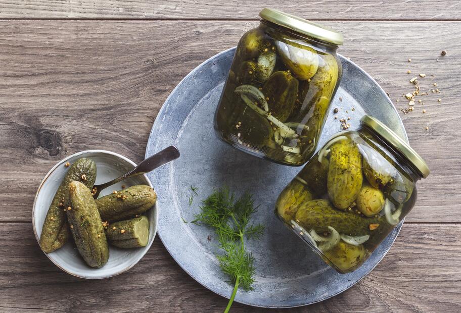 Eingemachte Gurken