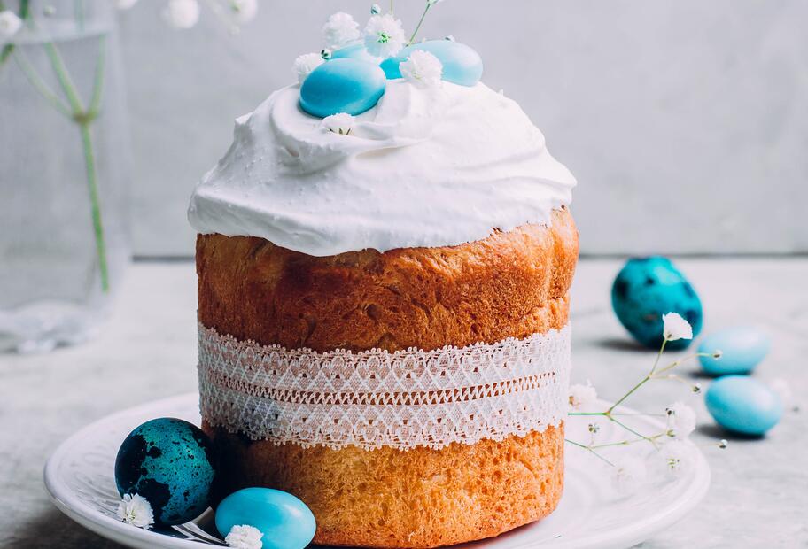 Perfekte Oster-Panettone
