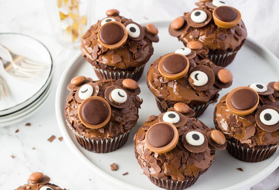 Bärenmuffins mit „Toffifee“