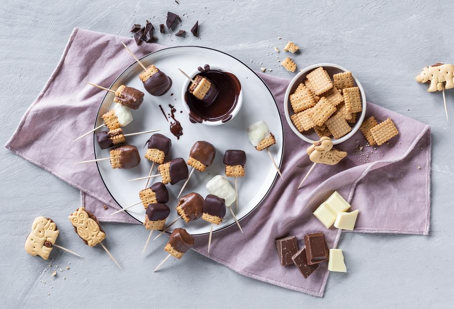 Kalter Hund am Spieß für die Kids