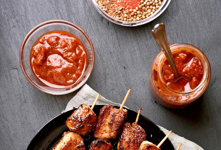 Würzige Schaschliksoße