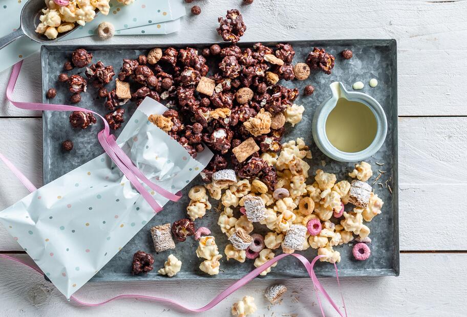Schoko-Popcorn