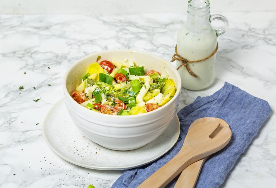 Spargel-Kartoffelsalat Sylter Art