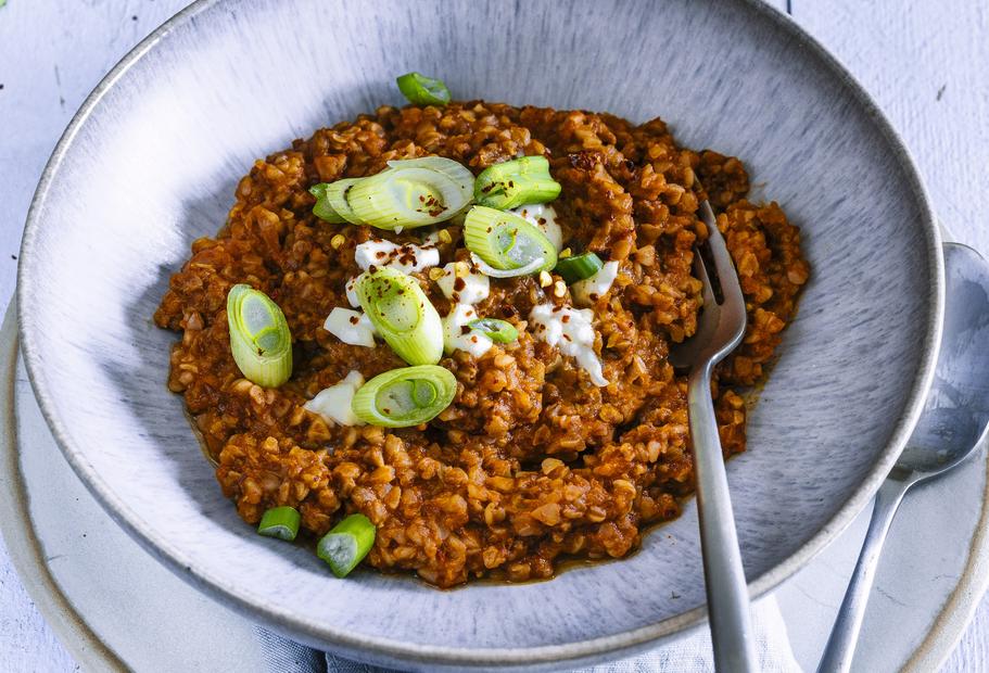 Tomate-Mozzarella-Buchweizen-One-Pot