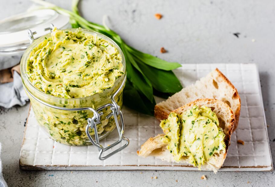Bärlauchbutter schnell und einfach