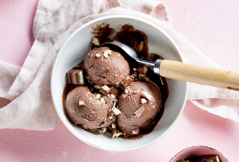 „Kinder Schokolade“ Eis