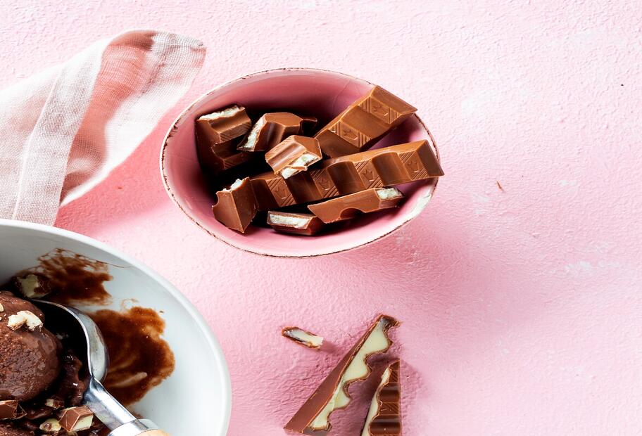 „Kinder Schokolade“ Eis