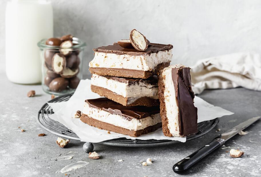 Schokobonschnitten mit „Nutella”