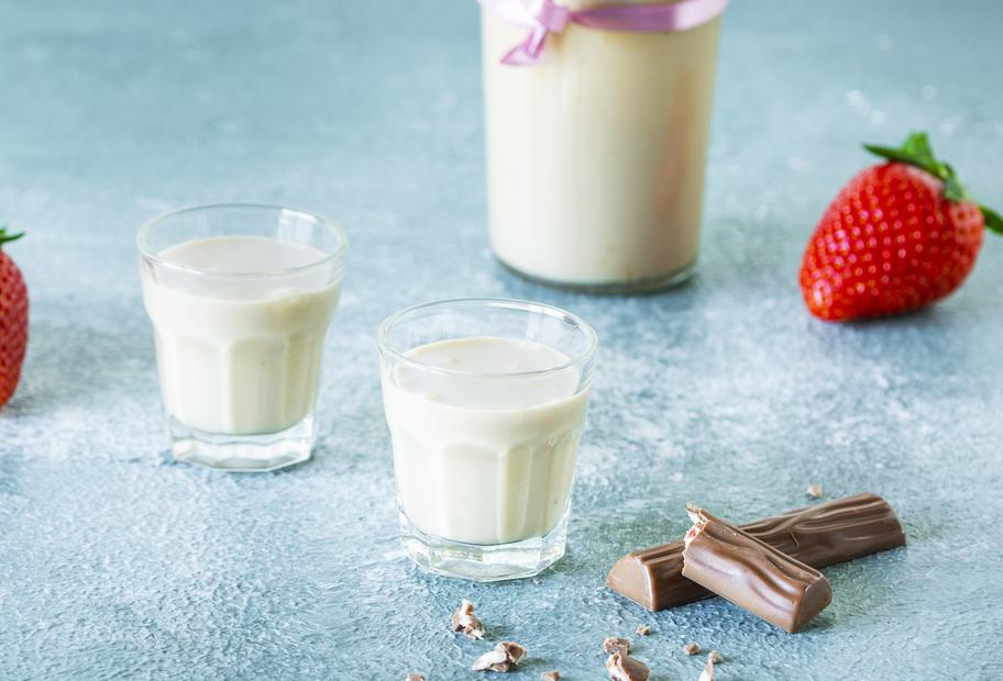 Cremiger „Yogurette"-Likör