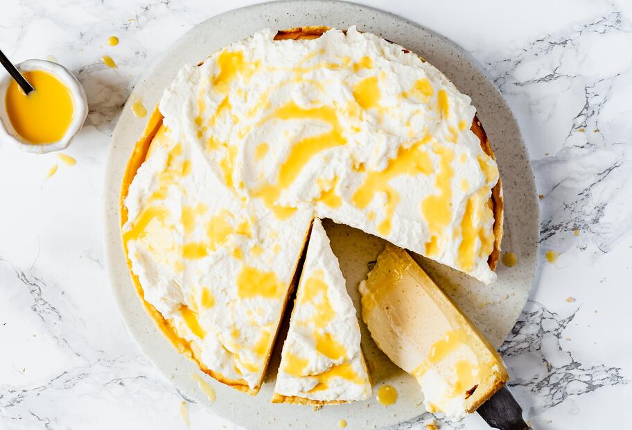 Eierlikör-Käsekuchen nach Omas Rezept