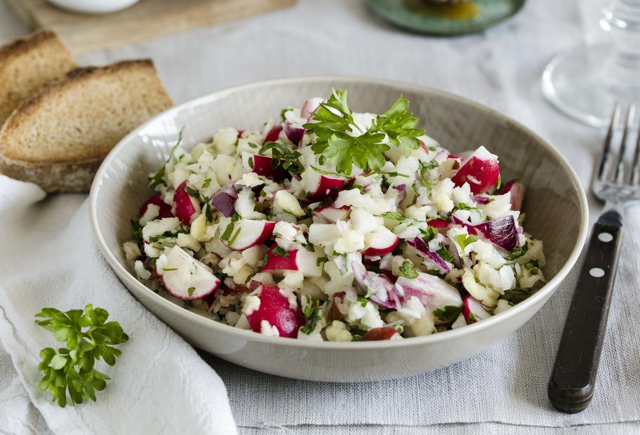 Sommerlicher Radieschen-Rettichsalat