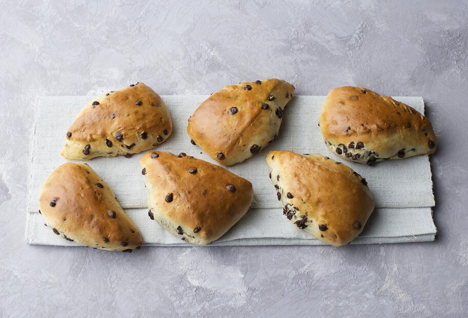 Blitz-Schokobrötchen