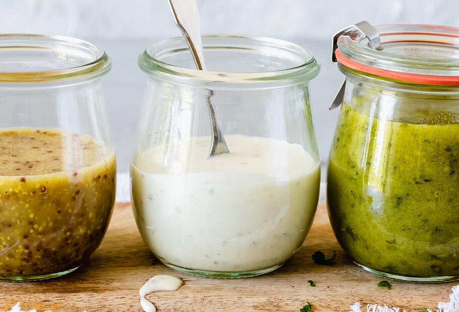 Joghurt-Dressing aus 5 Zutaten
