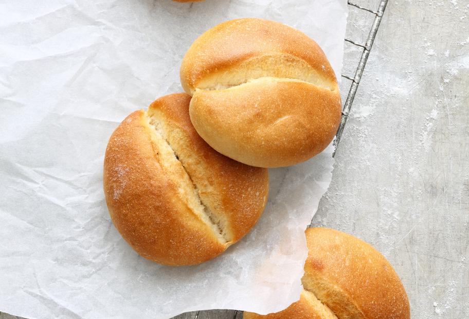 Softe Milchbrötchen für die Kids
