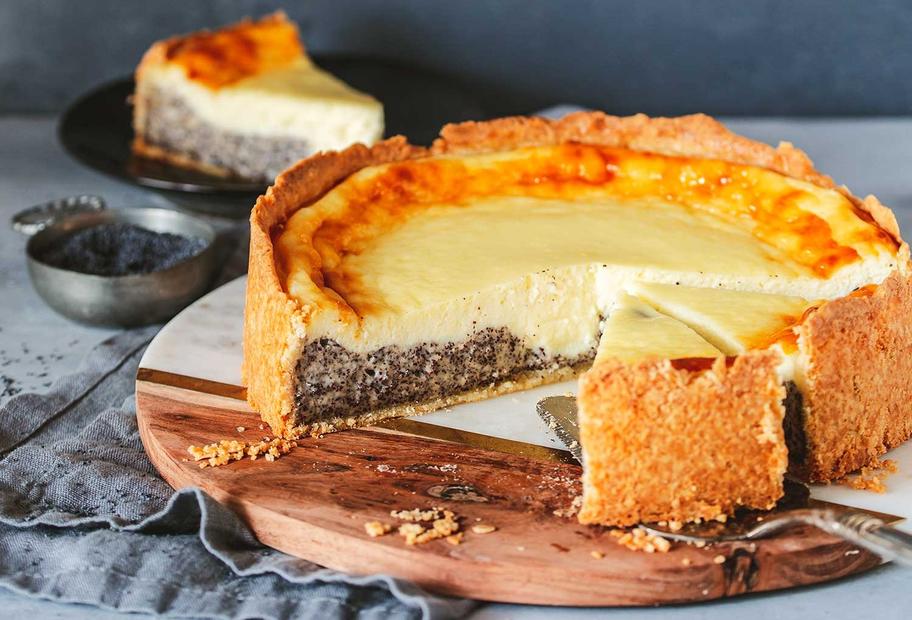 Der cremigste Mohnkuchen mit Schmand